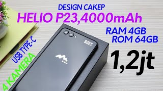 HP Murah Spek Sadis | Ram 4GB/64GB Helio P23 | Unboxing & Review Oukitel F11