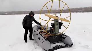 Обзор аэролодки 18 л с  Gordei Motors