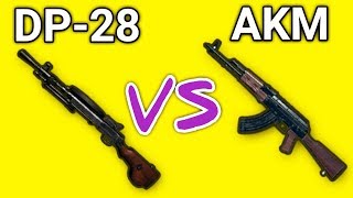 DP-28 VS AKM In Close Range | Which Is Best