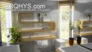 Baños pequeños y elegantes