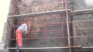 GUNITE SHOTCRETE ΕΚΤΟΞΕΥΟΜΕΝΟ ΣΚΥΡΟΔΕΜΑ ΕΝΙΣΧΥΣΗ