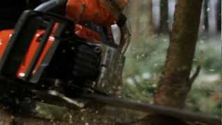 Бензопила Husqvarna 550-XP (рекламный ролик)