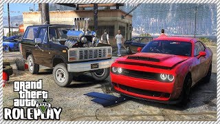 GTA 5 Roleplay - 1,120bhp Ford Bronco Crashed Drag Racing | RedlineRP #262