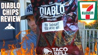 Taco Bell® | Diablo Tortilla Chips Review! | 7-Eleven Exclusive