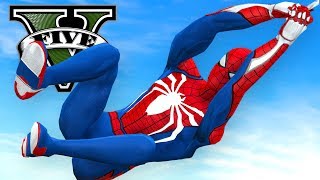 Spider-Man PS4 In GTA 5 | Best Spider-Man PC Mod With Web Swinging!