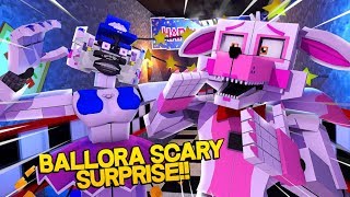 Minecraft Fnaf: Sister Location - Ballora Scary Surprise (Minecraft Roleplay)