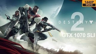 MSI GT83VR 7RE TITAN SLI | Destiny 2 Open Beta | GTX 1070 SLI | 2560x1440 | 60FPS