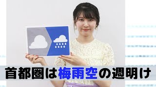お天気キャスター解説 あす6月22日(月)の天気