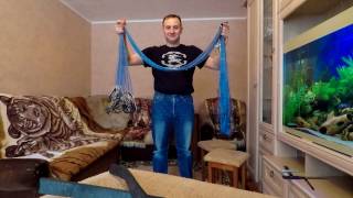 Как Быстро и Правильно Насадить НИЗА на Рыболовную Сеть! Секрет Посадки!
