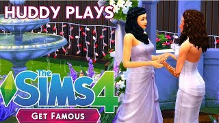 CELEBRITY WEDDING!| Let's Play| The Sims 4: Get Famous