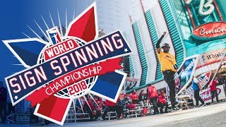 Sign Spinning Weltmeisterschaften 2018 in Las Vegas & Kalifornien Roadtrip