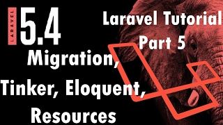 Laravel 5.4 Tutorial | Eloquent, Migration, Tinker and Resource Controller | Part 5 | Bitfumes