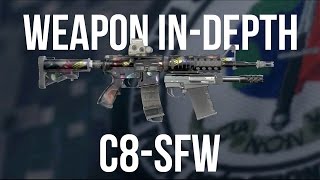 Rainbow Six Siege | C8-SFW Weapon Guide: Damage, Attachments & More [PS4 Gameplay]