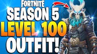 Fortnite SEASON 5 - TIER 100 RAGNAROK LEGENDARY OUTFIT UNLOCK DETAILS & MORE!