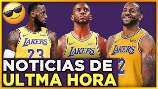 ULTIMAS Noticias del traspaso o Fichaje de Andre Iguodala y Chris Paul ? | NBA Lakers En Español