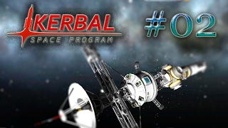 Kerbal Space Program #02 Орбитальная станция строительство запуск