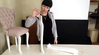 Ножки кабриоль из фанеры, своими руками.