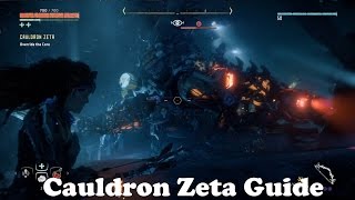 Horizon Zero Dawn: Cauldron Zeta + Thunderjaw Boss (Very Hard - Override Stormbird, Rockbreaker)