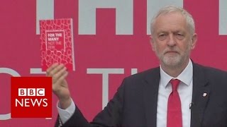 Labour manifesto 'draft for better future' - BBC News
