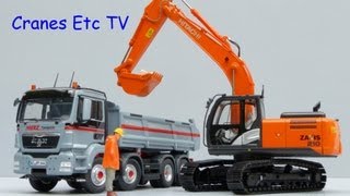 Replicars Hitachi ZAXIS 210 Excavator by Cranes Etc TV
