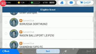 Pes Werner and Sokratis only two scout combination.