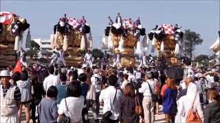 太鼓台列伝2013【土居町秋祭り・太鼓台統一かきくらべ（後半）】