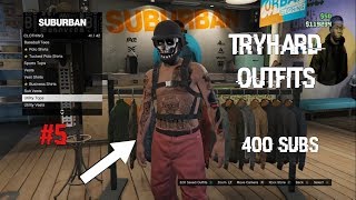 4 EASY TRYHARD OUTFITS GTA 5 ONLINE #5