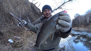 48 часов Вот это рыбалка! р. Лангери ловим Кунджу, Гольца.  Ночуем в Ниве!