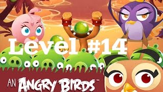 Angry Birds Stella POP Gameplay Level 14 /NEW Android Game
