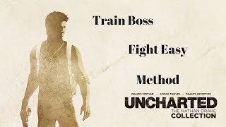 Uncharted 2 train boss fight chapter 14 easy method