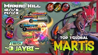 The Tyrant Barbarian Mode "Nerf is Nothing!" ~⁍ ᴊᴀʏʙɪ -- Top 1 Global Martis ~ Mobile Legends