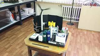 Экологически чистая электростанция на возобновляемых источниках энергии