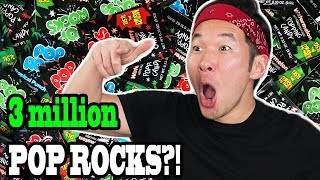 3 MILLION SUBSCRIBERS CELEBRATION!! with 3 Million Pop Rocks!
