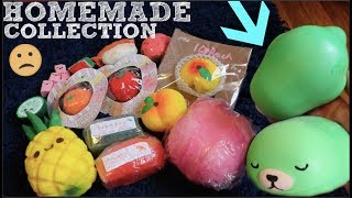 MY HOMEMADE SQUISHY COLLECTION!!! I Made a Mochi Seal???