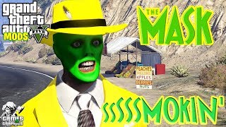 The Mask (Jim Carey) Mod with Voice (GTA 5 MODS)