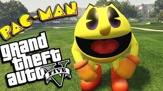 GTA 5 Mods - PACMAN MOD (GTA 5 PC Mods Gameplay)