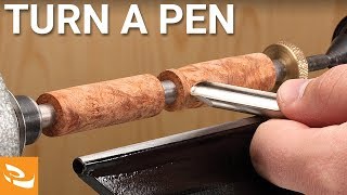 How to Turn a Pen | Woodturning Project