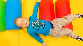 Indoor rope course for kids adventure park Tony and Nina #ТониНина