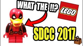 DuckPool LEGO Deadpool Duck Minifigure SDCC 2017
