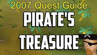 Runescape 2007 Pirate's Treasure Quest Guide