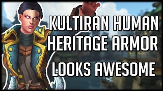 KUL'TIRAN HERITAGE ARMOR PREVIEW - BFA Armor Is Looking Good! | WoW Battle for Azeroth