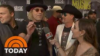 Keith Urban, Reba McEntire, Thomas Rhett On The CMT Awards Red Carpet | TODAY