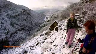 Зимний поход к монастырю Спитакавор (Армения)