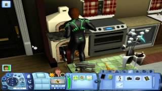 Sims 3 Студенческая жизнь - Печем хлеб
