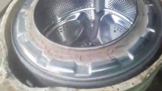 Замена подшипников в стиральной машине Indesit с клееным баком