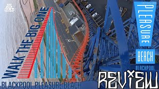 Die Riesen Achterbahn am Strand - Hyper Coaster - Big One - Blackpool Pleasure Beach - Ride Review