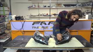 OPEL ASTRA J FAR TASARIMI - OPEL ASTRA J HEADLIGHT DESIGN