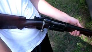 My Dad's U.S. Model 1898 Springfield Armory bolt (1902-1903) 30-40 Krag