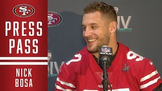 Nick Bosa Analyzes Arik Armstead's Breakout 2019 Season | 49ers