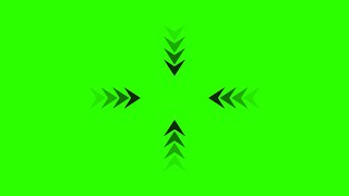 Setas Animadas #5 - Animated Arrows #5 / Green Screen - Chroma Key